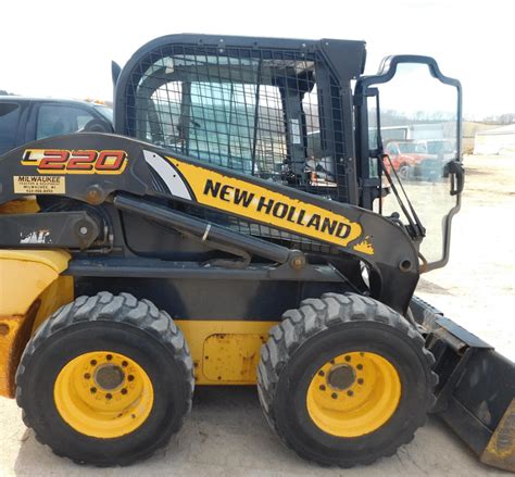 skid steer loaders for sale on ebay australia|new holland l220 for sale.